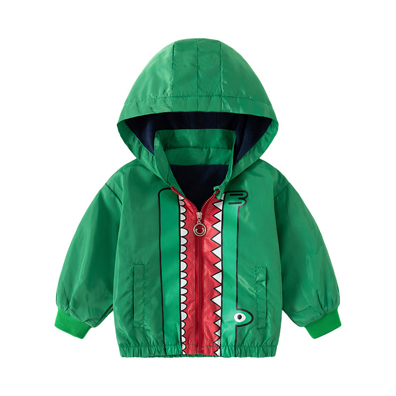 Baby Kid Boys Color-blocking Cartoon Jackets Outwears Wholesale 221209191