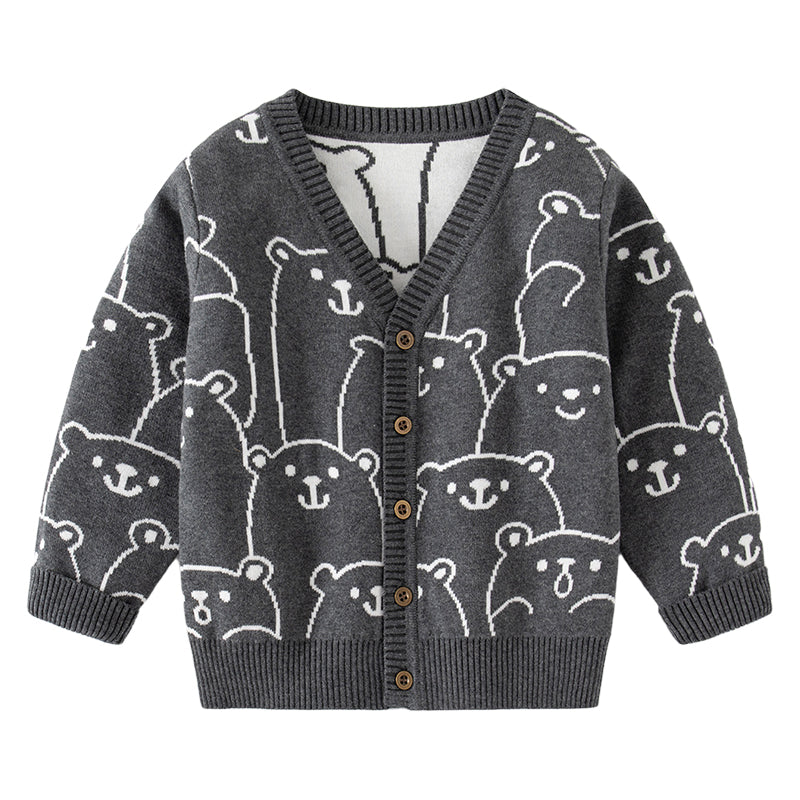 Baby Kid Boys Cartoon Cardigan Wholesale 221209192