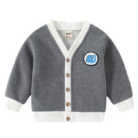 Load image into Gallery viewer, Baby Kid Unisex Solid Color Cardigan Wholesale 221209193

