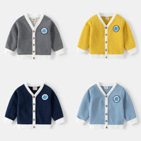 Load image into Gallery viewer, Baby Kid Unisex Solid Color Cardigan Wholesale 221209193
