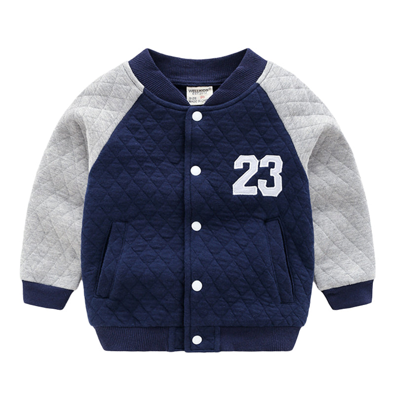 Baby Kid Boys Color-blocking Jackets Outwears Wholesale 221209195