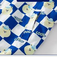 Load image into Gallery viewer, Baby Kid Unisex Letters Checked Cartoon Jackets Outwears Wholesale 221209215
