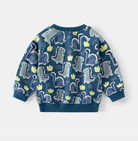 Load image into Gallery viewer, Baby Kid Boys Letters Dinosaur Print Hoodies Swearshirts Wholesale 221209224
