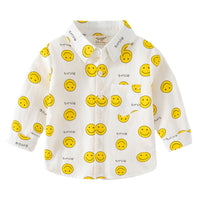 Load image into Gallery viewer, Baby Kid Boys Letters Dinosaur Animals Cartoon Expression Shirts Wholesale 221209225
