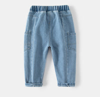 Load image into Gallery viewer, Baby Kid Unisex Solid Color Pants Jeans Wholesale 221209234
