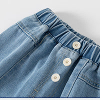 Load image into Gallery viewer, Baby Kid Unisex Solid Color Pants Jeans Wholesale 221209234
