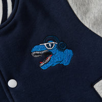 Load image into Gallery viewer, Baby Kid Boys Dinosaur Embroidered Jackets Outwears Wholesale 221209235
