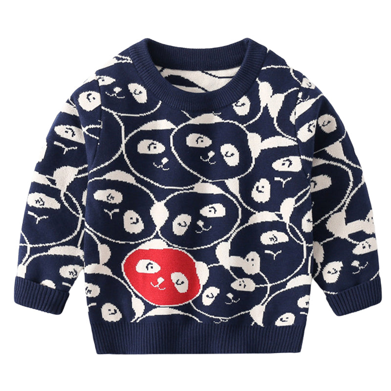Baby Kid Boys Cartoon Sweaters Knitwear Wholesale 221209251