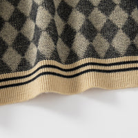 Load image into Gallery viewer, Baby Kid Boys Color-blocking Checked Cardigan Wholesale 221209275
