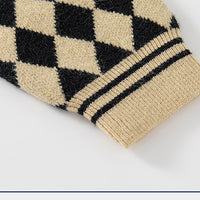 Load image into Gallery viewer, Baby Kid Boys Color-blocking Checked Cardigan Wholesale 221209275
