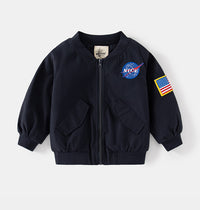 Load image into Gallery viewer, Baby Kid Boys Embroidered Jackets Outwears Wholesale 221209308
