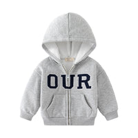 Load image into Gallery viewer, Baby Kid Boys Letters Embroidered Jackets Outwears Wholesale 221209335
