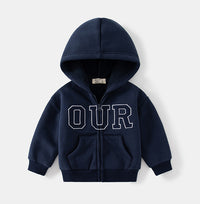 Load image into Gallery viewer, Baby Kid Boys Letters Embroidered Jackets Outwears Wholesale 221209335
