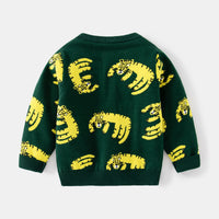 Load image into Gallery viewer, Baby Kid Boys Animals Crochet Sweaters Wholesale 221209336
