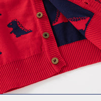 Load image into Gallery viewer, Baby Kid Unisex Dinosaur Crochet Vests Waistcoats Wholesale 221209347
