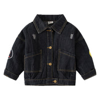 Load image into Gallery viewer, Baby Kid Boys Ripped Jackets Outwears Wholesale 221209352
