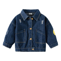 Load image into Gallery viewer, Baby Kid Boys Ripped Jackets Outwears Wholesale 221209352
