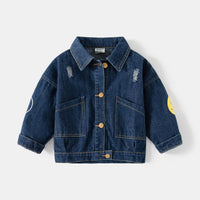 Load image into Gallery viewer, Baby Kid Boys Ripped Jackets Outwears Wholesale 221209352
