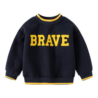 Load image into Gallery viewer, Baby Kid Boys Letters Embroidered Hoodies Swearshirts Wholesale 221209360

