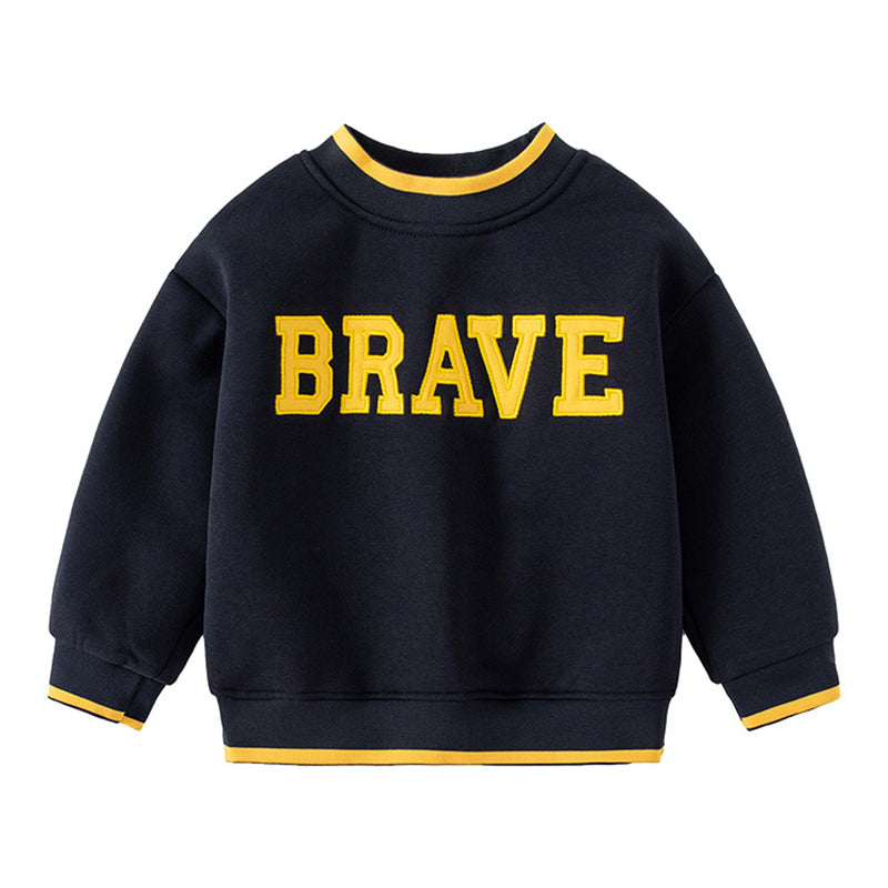 Baby Kid Boys Letters Embroidered Hoodies Swearshirts Wholesale 221209360
