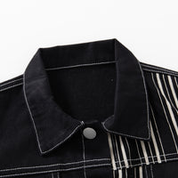 Load image into Gallery viewer, Baby Kid Boys Striped Jackets Outwears Wholesale 221209387
