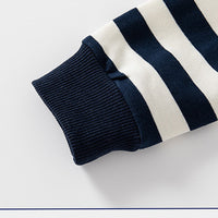 Load image into Gallery viewer, Baby Kid Boys Striped Cartoon Print Tops Wholesale 221209464
