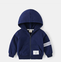 Load image into Gallery viewer, Baby Kid Boys Striped Jackets Outwears Wholesale 221209494
