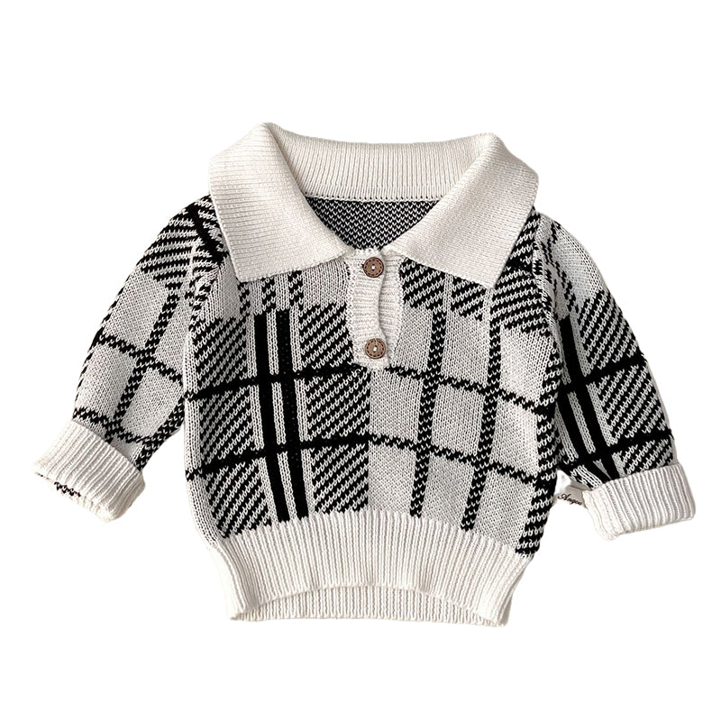 Baby Unisex Checked Tops Wholesale 221209651