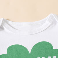 Load image into Gallery viewer, 2 Pieces Set Baby Girls Letters Plant Rompers And Solid Color Shorts Wholesale 221209668
