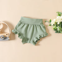 Load image into Gallery viewer, 2 Pieces Set Baby Girls Letters Plant Rompers And Solid Color Shorts Wholesale 221209668
