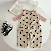 Load image into Gallery viewer, Baby Unisex Polka dots Jumpsuits Wholesale 221209687
