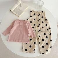 Load image into Gallery viewer, Baby Unisex Polka dots Jumpsuits Wholesale 221209687
