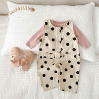 Load image into Gallery viewer, Baby Unisex Polka dots Jumpsuits Wholesale 221209687

