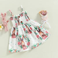 Load image into Gallery viewer, Baby Kid Girls Flower Cartoon Print Dresses Wholesale 221209688
