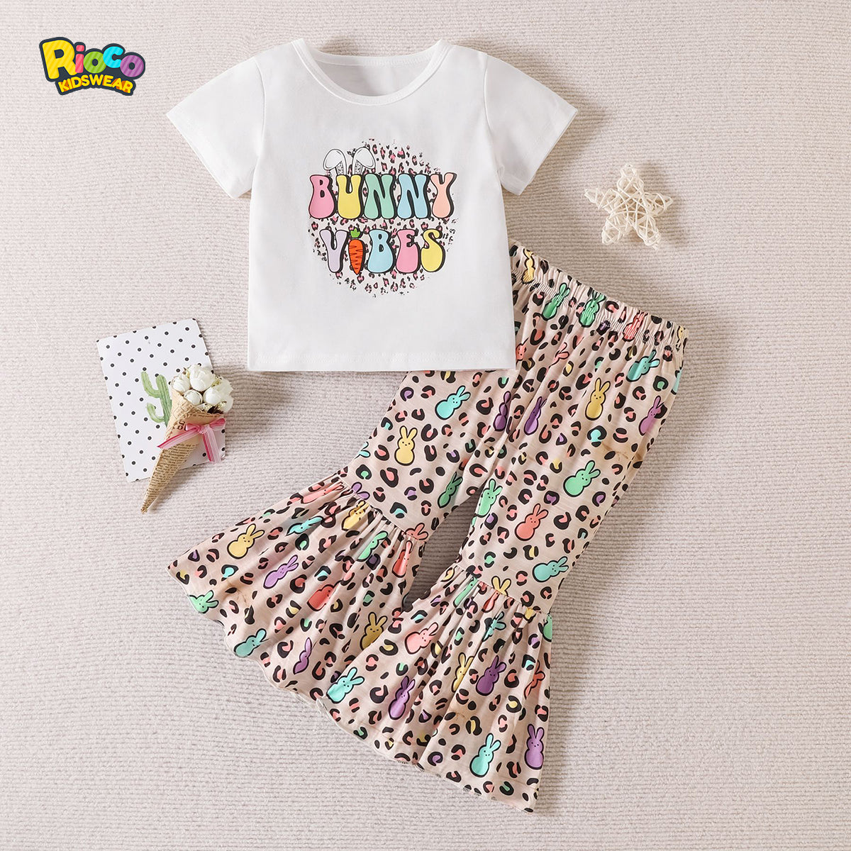 Children Easter Dresses for Sale Wholesale Spring Clothes for Kids Easter Spring Dresses Online Rioco Kidswear
