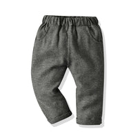 Load image into Gallery viewer, 3 Pieces Set Kid Boys Birthday Solid Color Bow Shirts And Vests Waistcoats And Pants Wholesale 221214101
