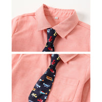 Load image into Gallery viewer, 3 Pieces Set Baby Kid Boys Birthday Solid Color Bow Shirts Color-blocking Vests Waistcoats And Pants Wholesale 221214119
