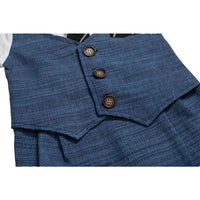 Load image into Gallery viewer, Baby Boys Color-blocking Bow Jumpsuits Wholesale 221214131
