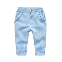 Load image into Gallery viewer, 3 Pieces Set Baby Kid Boys Bow Shirts And Striped Vests Waistcoats And Pants Wholesale 221214133
