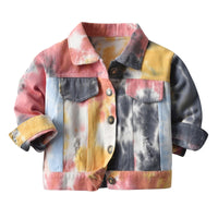 Load image into Gallery viewer, Baby Kid Unisex Tie Dye Jackets Outwears Wholesale 221214135
