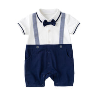 Load image into Gallery viewer, Baby Boys Bow Jumpsuits Wholesale 21214139
