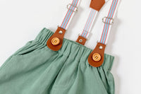 Load image into Gallery viewer, 2 Pieces Set Baby Boys Bow Rompers And Solid Color Rompers Wholesale 22121415
