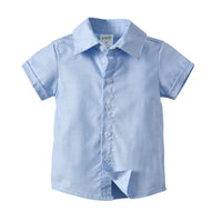 Load image into Gallery viewer, Baby Kid Boys Solid Color Shirts Wholesale 221214159

