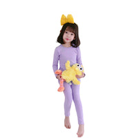 Load image into Gallery viewer, 2 Pieces Set Baby Kid Unisex Solid Color Tops And Pants Wholesale 569913451
