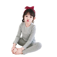 Load image into Gallery viewer, 2 Pieces Set Baby Kid Unisex Solid Color Tops And Pants Wholesale 148313450
