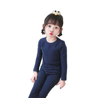 Load image into Gallery viewer, 2 Pieces Set Baby Kid Unisex Solid Color Tops And Pants Wholesale 221214166
