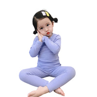 Load image into Gallery viewer, 2 Pieces Set Baby Kid Unisex Solid Color Tops And Pants Wholesale 221214166
