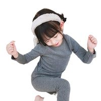 Load image into Gallery viewer, 2 Pieces Set Baby Kid Unisex Solid Color Tops And Pants Wholesale 148313450
