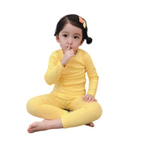 Load image into Gallery viewer, 2 Pieces Set Baby Kid Unisex Solid Color Tops And Pants Wholesale 221214166
