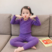 Load image into Gallery viewer, 2 Pieces Set Baby Kid Unisex Solid Color Tops And Pants Wholesale 221214166
